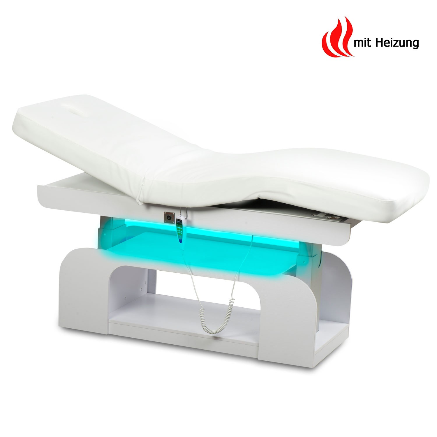 LED Massageliege Wellnessliege mit Heizung 000847