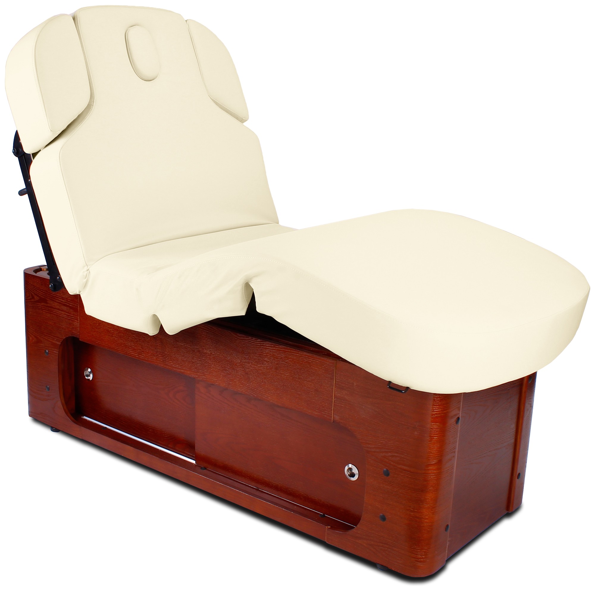 Massageliege 033381-3 creme / braun mit Memory