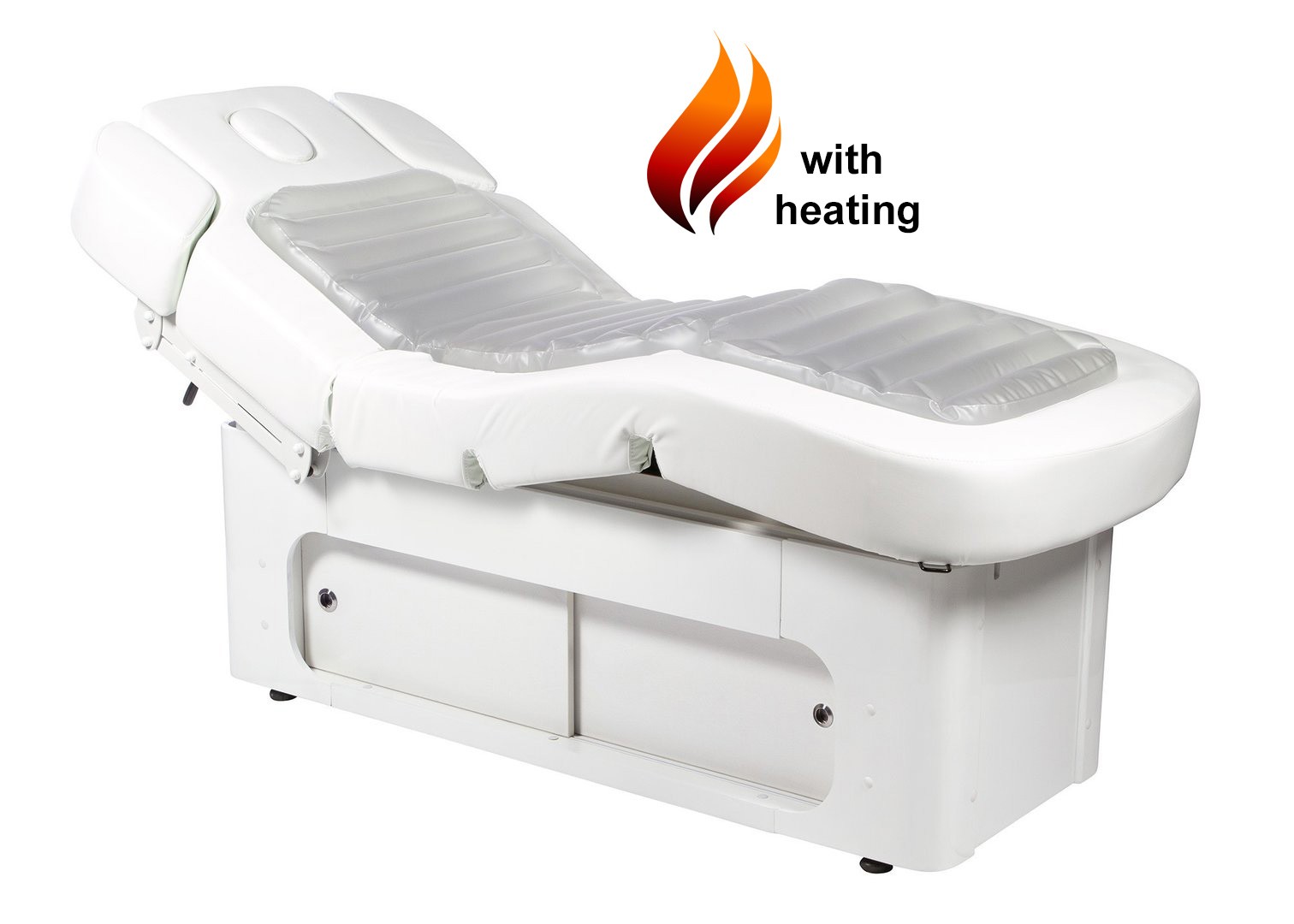 Behandlungssliege L03381-1H weiß mit Heizung & Memory