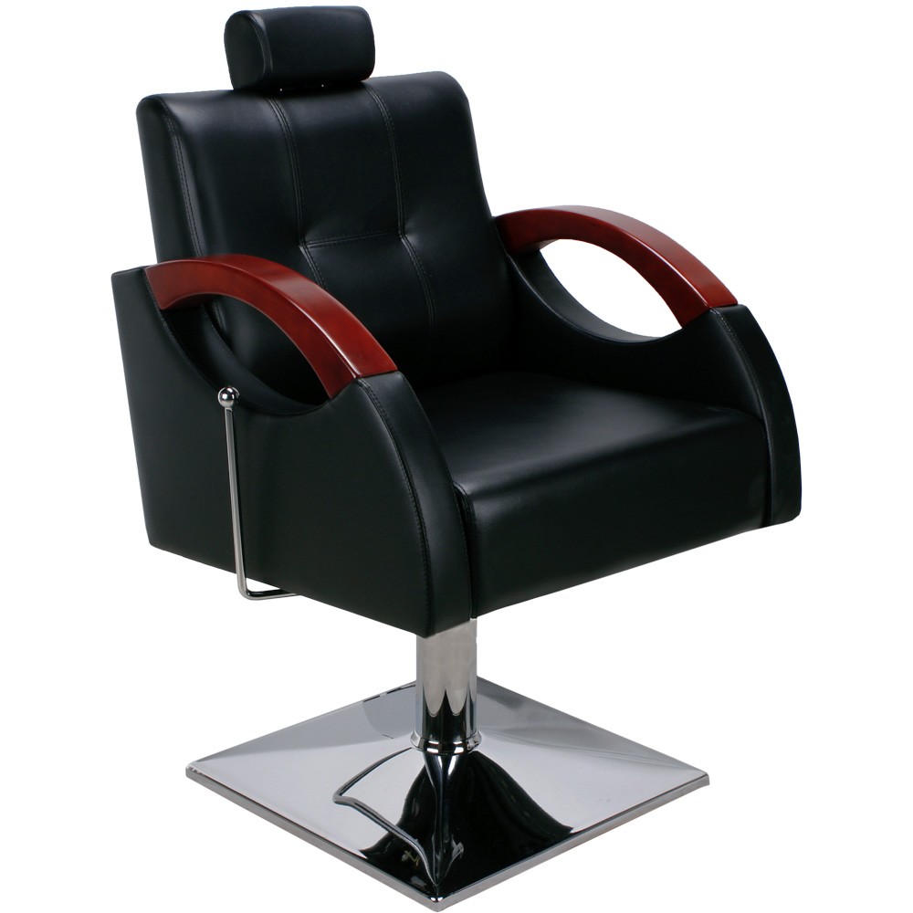 Friseurstuhl 205485A schwarz