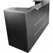 Empfangstresen E2KP60 Empfangstheke grau