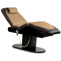 Massageliege Wellnessliege 010869 dunkelbraun/beige