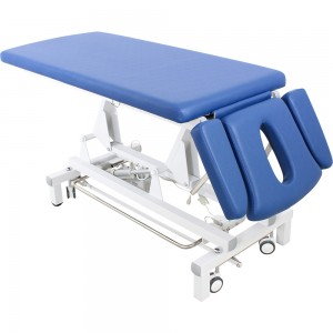 L7d807 Massageliege Behandlungsliege mit Rundumschalter blau